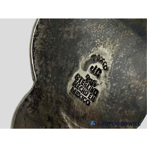 Vintage George Castillo Taxco Sterling Silver Sculptural Cuff Bracelet‎ 925 Mex - Picture 6 of 12